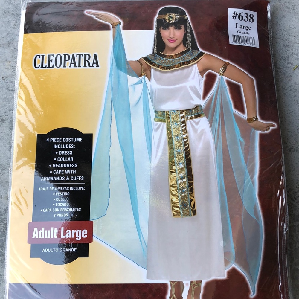 Cleopatra Adult Costume! New!